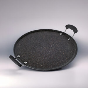 Comal Crepero Swiss Silver – Mármol Negro 34.5 cm
